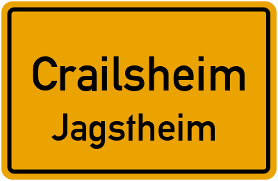 Straßenverzeichnis Crailsheim Jagstheim