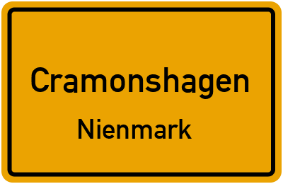 Straßenverzeichnis Cramonshagen Nienmark