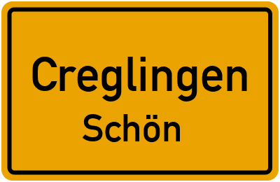 Straßenverzeichnis Creglingen Schön