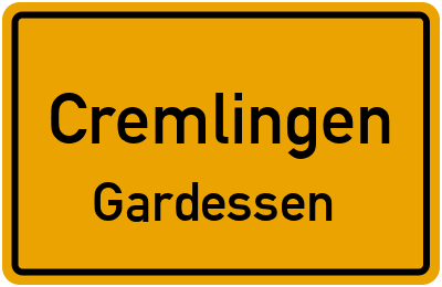 Straßenverzeichnis Cremlingen Gardessen