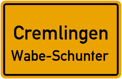 Straßenverzeichnis Cremlingen Wabe-Schunter
