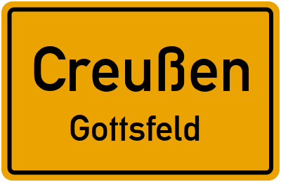 Straßenverzeichnis Creußen Gottsfeld