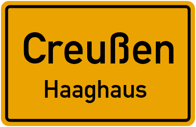 Straßenverzeichnis Creußen Haaghaus