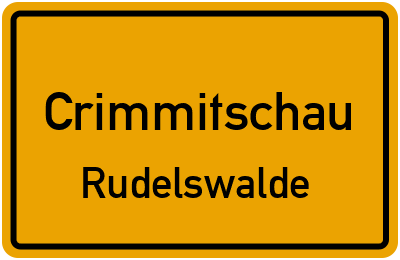 Straßenverzeichnis Crimmitschau Rudelswalde