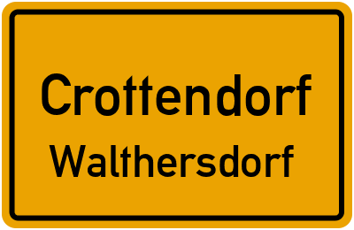 Straßenverzeichnis Crottendorf Walthersdorf
