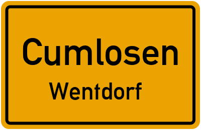 Straßenverzeichnis Cumlosen Wentdorf