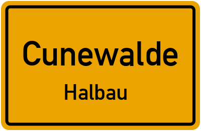 Straßenverzeichnis Cunewalde Halbau