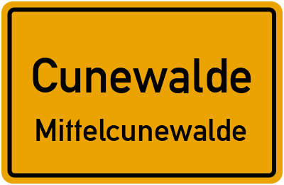 Straßenverzeichnis Cunewalde Mittelcunewalde