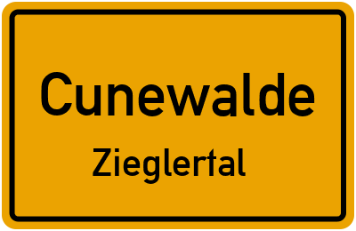 Straßenverzeichnis Cunewalde Zieglertal