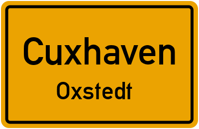 Straßenverzeichnis Cuxhaven Oxstedt