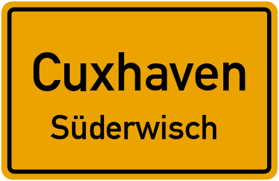 Straßenverzeichnis Cuxhaven Süderwisch