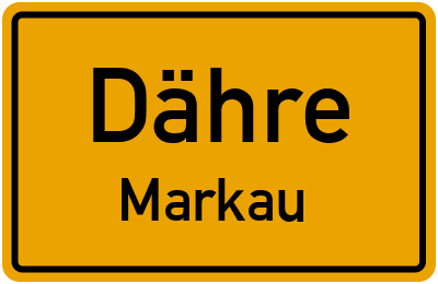 Straßenverzeichnis Dähre Markau