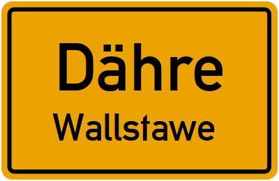 Straßenverzeichnis Dähre Wallstawe