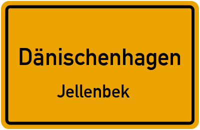 Straßenverzeichnis Dänischenhagen Jellenbek