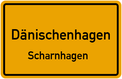 Straßenverzeichnis Dänischenhagen Scharnhagen