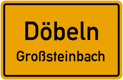 Straßenverzeichnis Döbeln Großsteinbach