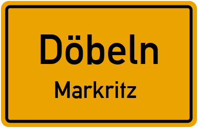 Straßenverzeichnis Döbeln Markritz