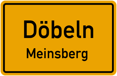 Straßenverzeichnis Döbeln Meinsberg