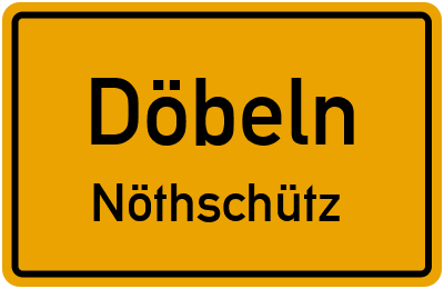 Straßenverzeichnis Döbeln Nöthschütz