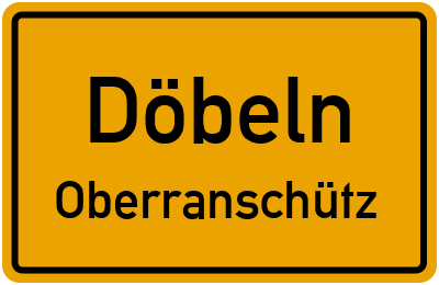 Straßenverzeichnis Döbeln Oberranschütz