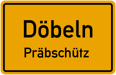 Straßenverzeichnis Döbeln Präbschütz