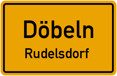 Straßenverzeichnis Döbeln Rudelsdorf