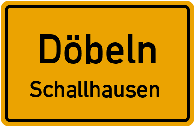 Straßenverzeichnis Döbeln Schallhausen