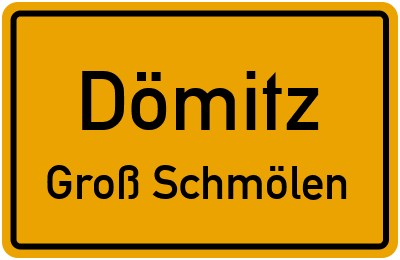 Straßenverzeichnis Dömitz Groß Schmölen