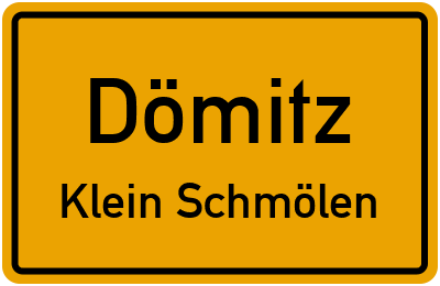 Straßenverzeichnis Dömitz Klein Schmölen