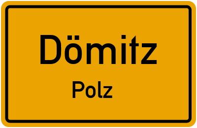 Straßenverzeichnis Dömitz Polz