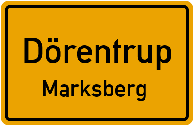 Straßenverzeichnis Dörentrup Marksberg