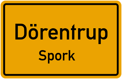 Straßenverzeichnis Dörentrup Spork