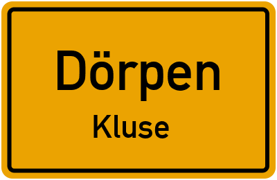Straßenverzeichnis Dörpen Kluse