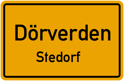 Straßenverzeichnis Dörverden Stedorf