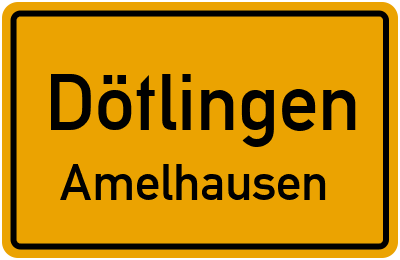 Straßenverzeichnis Dötlingen Amelhausen