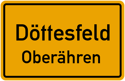 Straßenverzeichnis Döttesfeld Oberähren