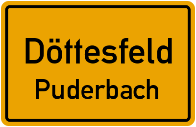 Straßenverzeichnis Döttesfeld Puderbach