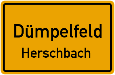 Straßenverzeichnis Dümpelfeld Herschbach