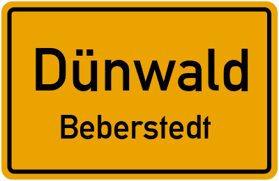 Straßenverzeichnis Dünwald Beberstedt