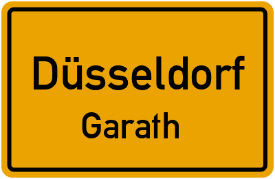 Straßenverzeichnis Düsseldorf Garath
