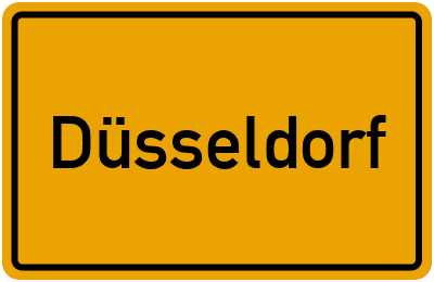 Düsseldorf in Nordrhein-Westfalen