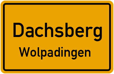 Straßenverzeichnis Dachsberg Wolpadingen