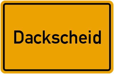Dackscheid Branchenbuch