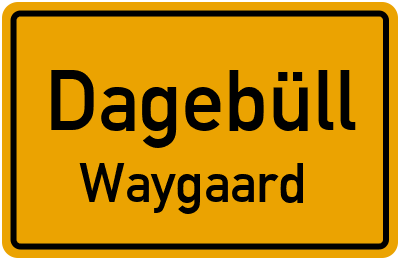 Straßenverzeichnis Dagebüll Waygaard