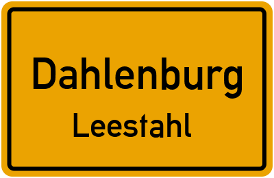 Straßenverzeichnis Dahlenburg Leestahl
