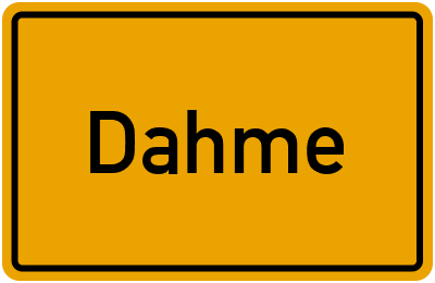 Wo liegt Dahme?