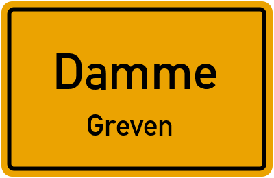 Straßenverzeichnis Damme Greven