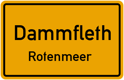 Straßenverzeichnis Dammfleth Rotenmeer