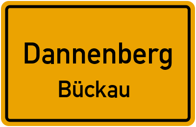 Straßenverzeichnis Dannenberg Bückau