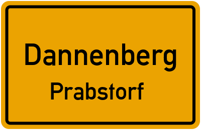 Straßenverzeichnis Dannenberg Prabstorf